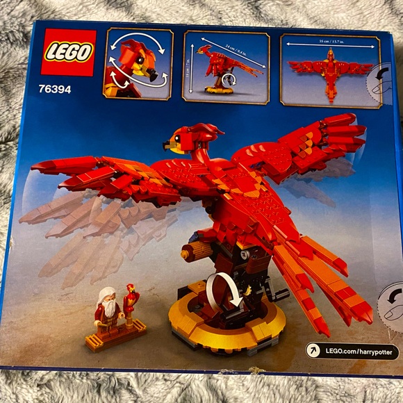 LEGO Harry Potter Fawkes, Dumbledore's Phoenix 76394 New Sealed Discontinued - Picture 8 of 12